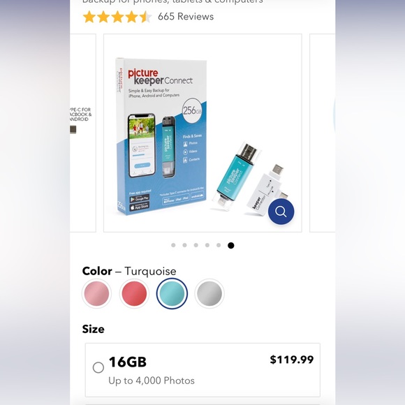 16G Picture Keeper Connect - Picture 3 of 5